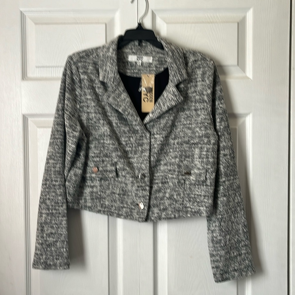 Madden NYC Knit Blazer Jacket